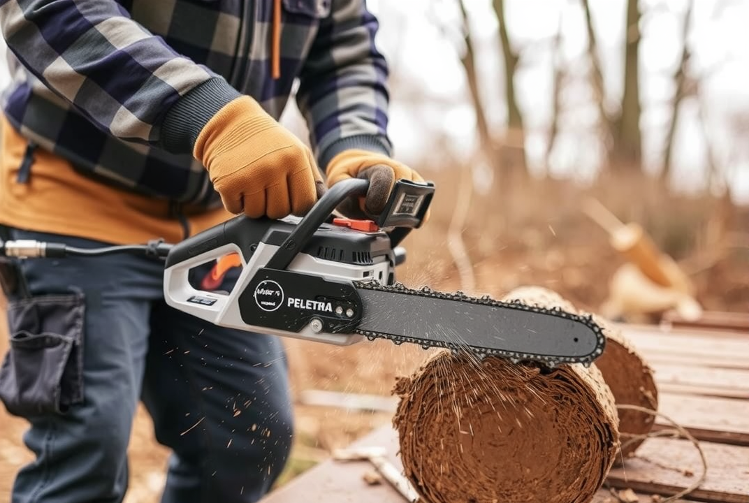 How to Use an Electric Chainsaw
