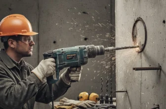 How to Drill Through Rebar in Concrete