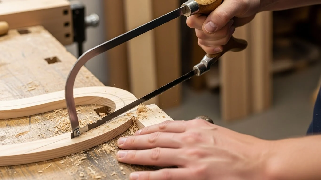 How To Use a Coping Saw