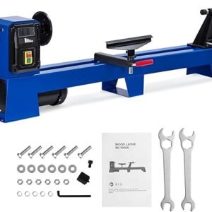 14x40 Benchtop Wood Lathe – Variable Speed Wood Turning Machine