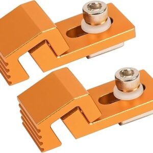 Aluminum Tiger Claw Clamp – Low Profile CNC Hold Down Clamp