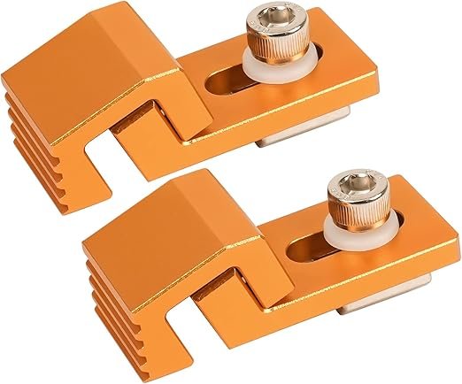 Aluminum Tiger Claw Clamp – Low Profile CNC Hold Down Clamp