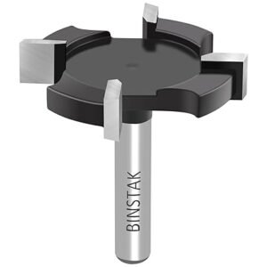 CNC Spoilboard Surfacing Router Bit – 1/4 Inch Carbide Planing Bit