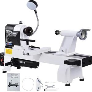 CXRCY 12x18 Wood Lathe – Variable Speed Benchtop Lathe