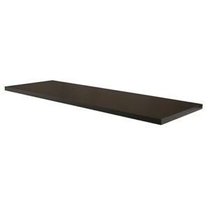 Econoco Black Melamine Shelf – Pack of 2 Display Shelves