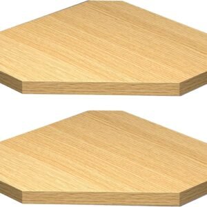 Floating Corner Shelves – Rustic Wood Wall Mount Shelf