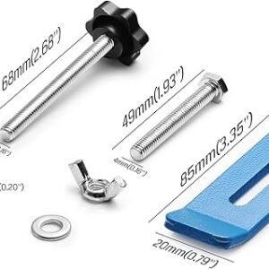 Genmitsu Hold Down Clamp Kit – 4 Pack CNC Router Clamps for Woodworking