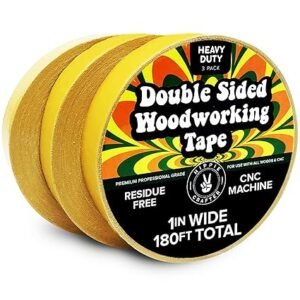 HIPPIE CRAFTER Double Sided Tape – Heavy Duty Woodworking Tape