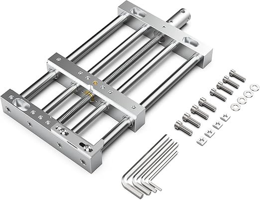 High Precision Aluminum Vise Bench Clamp – CNC Router Workholding Clamp