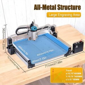 Plus CNC Router Machine – 800W Desktop CNC Engraver
