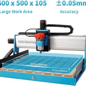 PreciseaMAX CNC Router Machine – 500W 3 Axis CNC Engraver