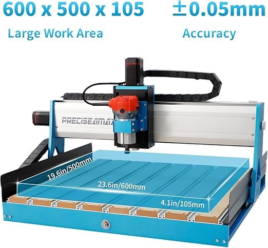 PreciseaMAX CNC Router Machine – 500W 3 Axis CNC Engraver