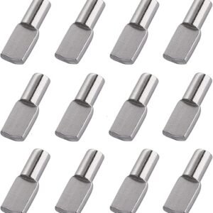Shelf Pegs Pins – 60PCS Nickel Plated Shelf Support Pegs
