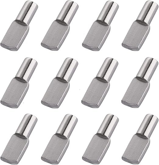 Shelf Pegs Pins – 60PCS Nickel Plated Shelf Support Pegs