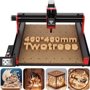 Twotrees TTC450 Pro CNC Router – All Metal 3-Axis Engraving Machine