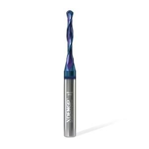 Up Cut Ball Nose Router Bit – NACO Coated Carbide CNC End Mill