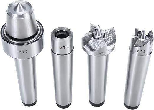 Wood Lathe Live Center Set – Drive Spur Cup Kit