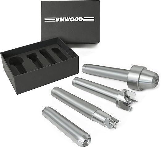 Woodturning Lathe Center Set – 4PCS MT2 Taper Kit