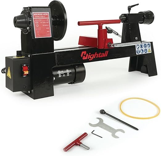 Benchtop Wood Lathe Variable Speed Wood Turning Machine