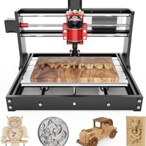 CNC Router Machine All Metal Axis Desktop CNC Engraver
