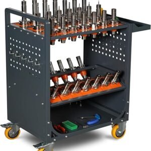 CNC Tool Storage Cart Wheeled Tool Management Cart