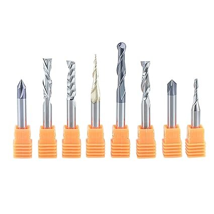 Carbide CNC Router Bits Set Woodworking Bit Kit
