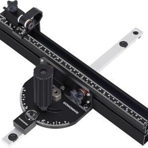 GOINGMAKE Compact Table Saw Miter Gauge – Precision Fence Guide
