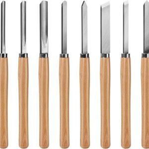 HAUTMEC WW Wood Turning Chisel Set Lathe Tools