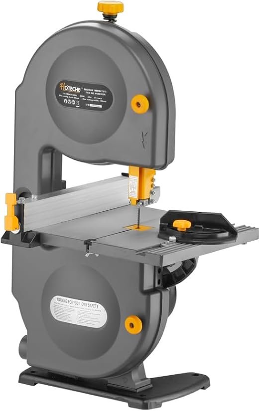 HOTECHE Band Saw Precision Woodworking & Metal Cutting Saw