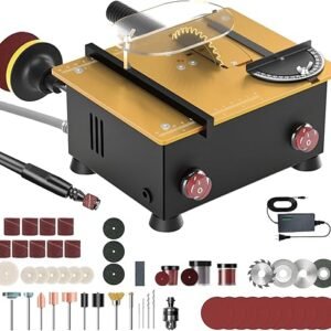 Mini Table Saw for Crafts – Adjustable Hobby Cutting Machine