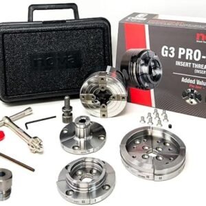 NOVA Pro Tek Wood Lathe Chuck Kit Jaw Set Turning System