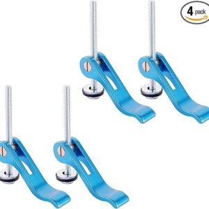 POWERTEC Cam Clamp Set Track Lever Clamps for Woodworking