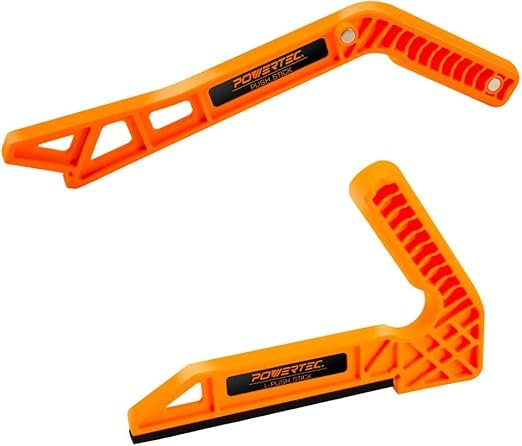 POWERTEC Deluxe Push Stick Set Woodworking Safety Push Tool
