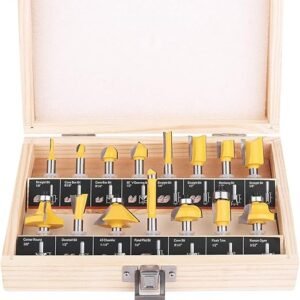 Router Bits Set Beginner Woodworking Router Tool Kit