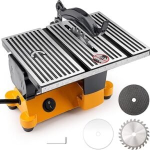 Sbestily Mini Table Saw – Multi Functional Desktop Miter Saw