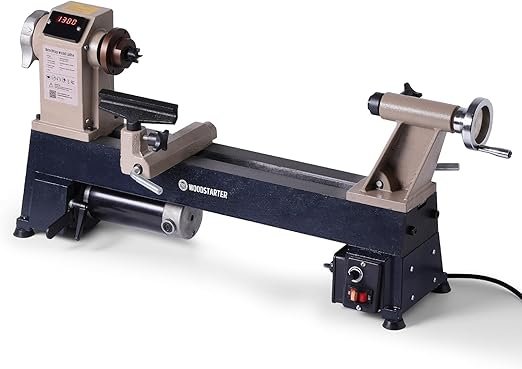 Variable Speed Wood Lathe Multi Function Benchtop Lathe
