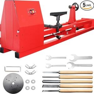 Wood Lathe Speed Benchtop Wood Turning Machine