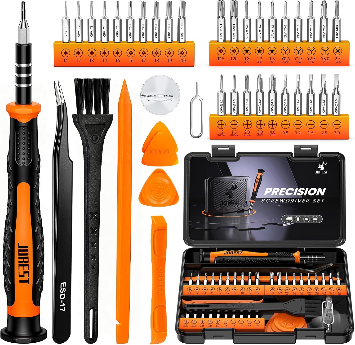 JOREST Precision Screwdriver Set