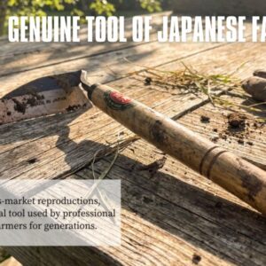 Japanese Weeding Sickle with Sharp Edge for Fast Garden Weed Removal