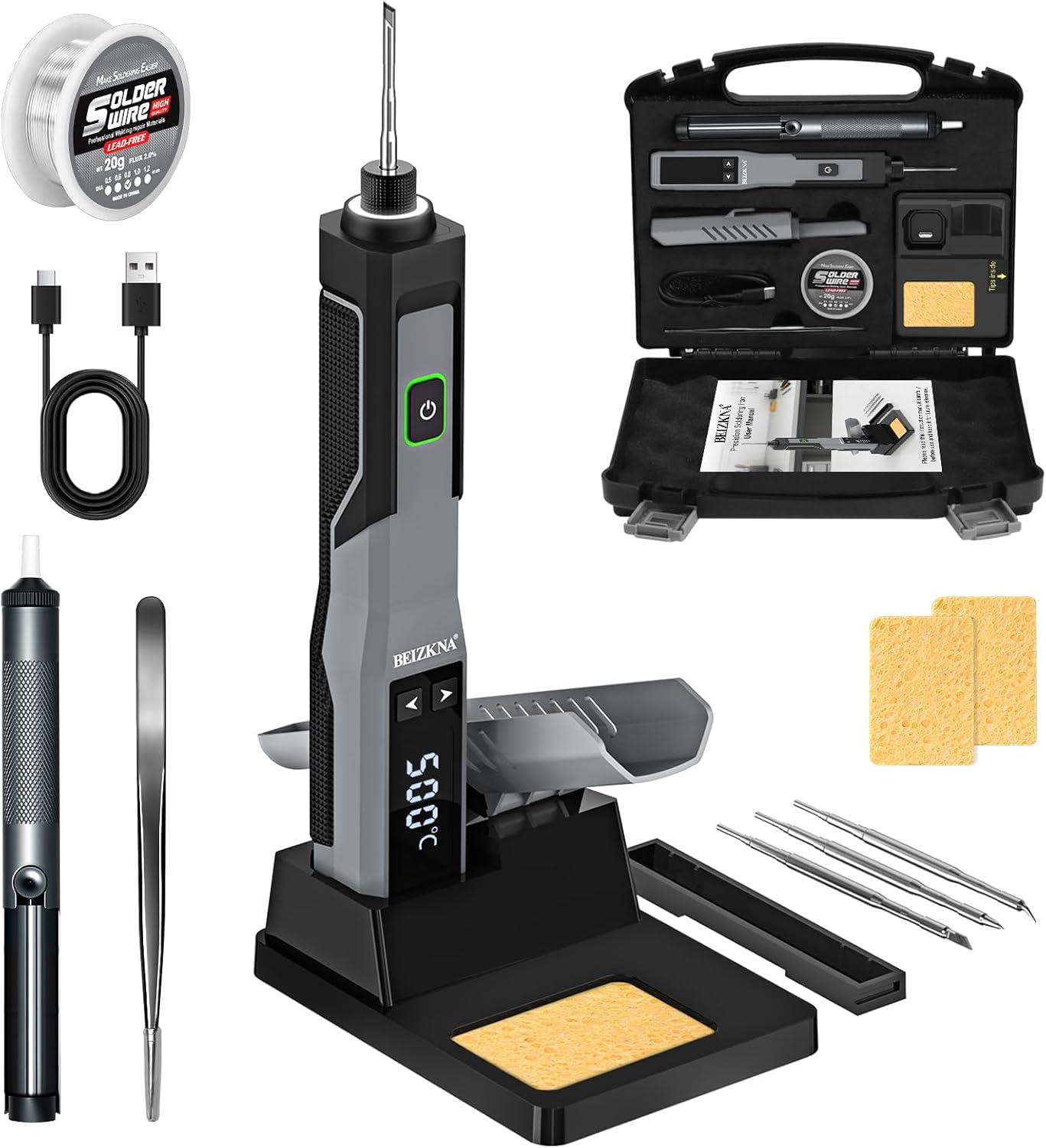 Cordless Soldering Iron Kit