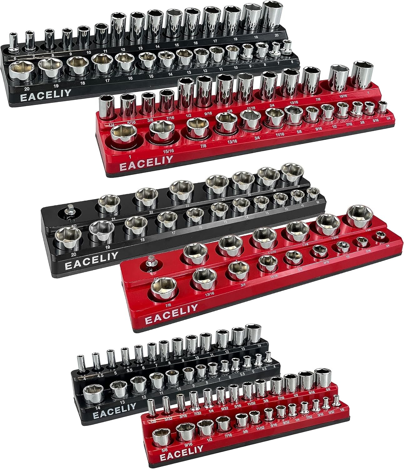 Magnetic Socket Organizer Set