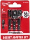Milwaukee SHOCKWAVE Socket Adapter Set