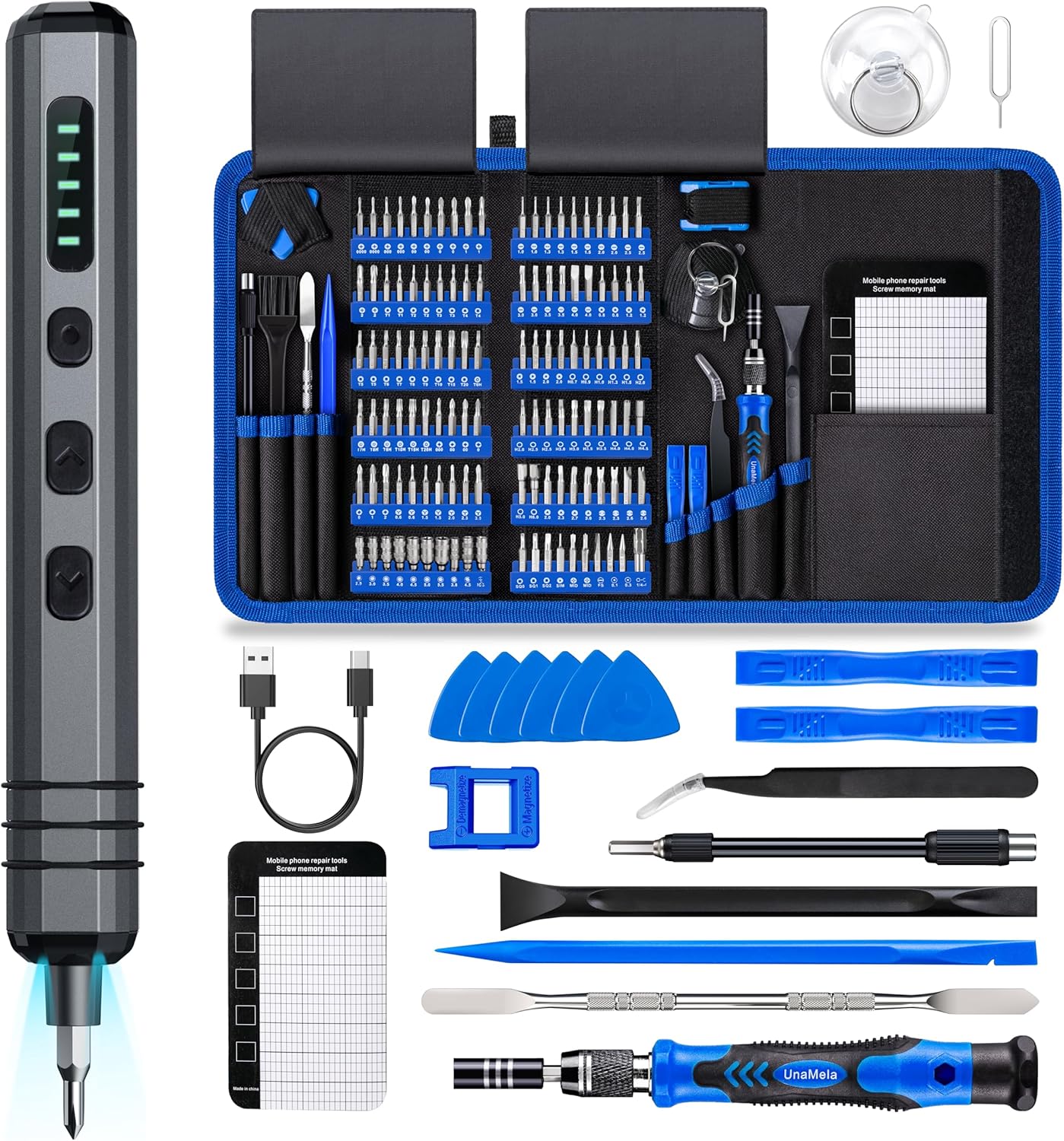 Mini Electric Screwdriver Set