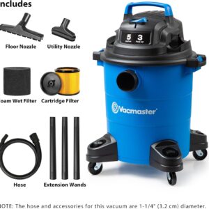 Vacmaster HP Utility Wet Dry Vacuum