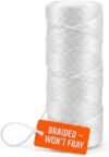 White Braided Nylon Twine
