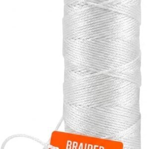 White Braided Nylon Twine