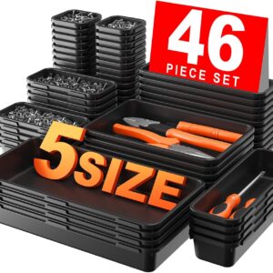 tool box organizer tray divider set