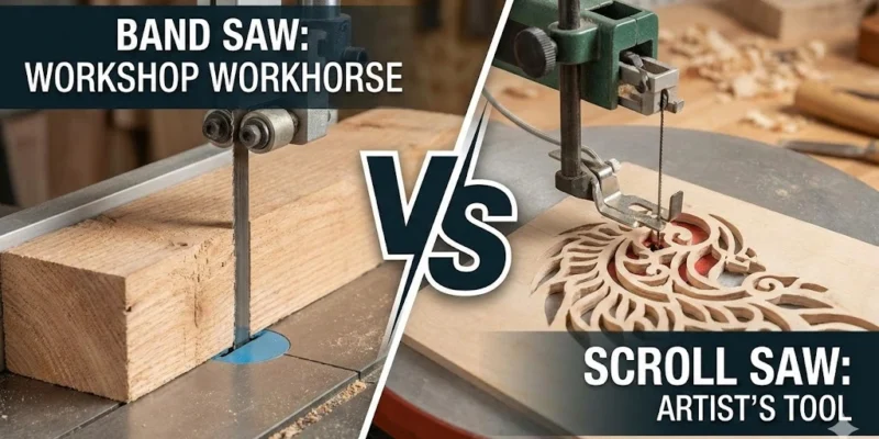 Scroll Saw vs. Band Saw: The Ultimate Comparison Guide for Woodworkers