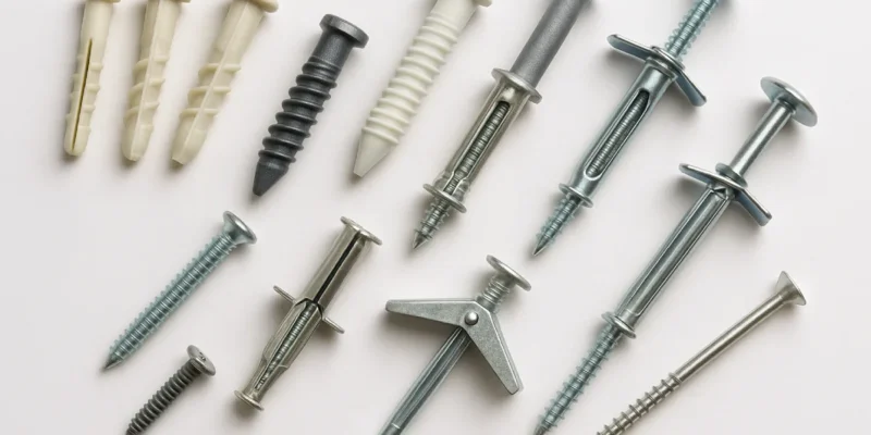 Drywall Anchor Types Explained: Plastic, Metal, Toggle & More